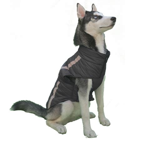 ALCAZAR Dog Cold Weather Jacket With Zipper Closure, Thicker Fleece ...