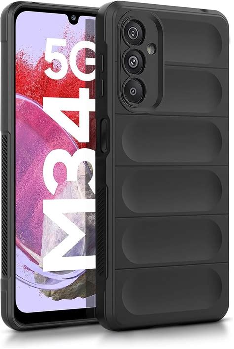 Mr. Case Soft Silicone Back Case Cover for Samsung M34 5G | Samsung F34 ...