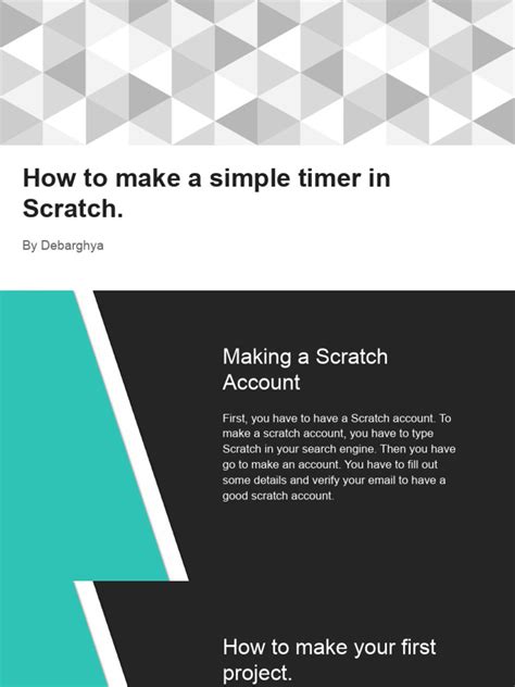 Scratch Tips Create a Timer with Variables 的图像结果