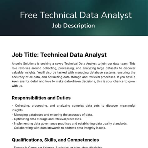 Image result for Technical Analyst Job