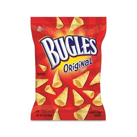 Bugles Original Flavor, Crispy Corn Snacks, 3oz, 6ct - Volt Candy