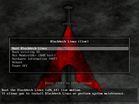 Bootable Black Arch Linux USB 的图像结果