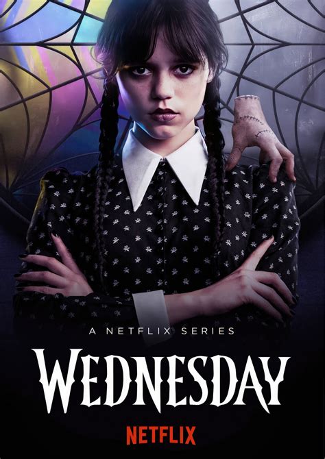 High Quality Wednesday Design 2 A2 Size Poster – Pixie Posters