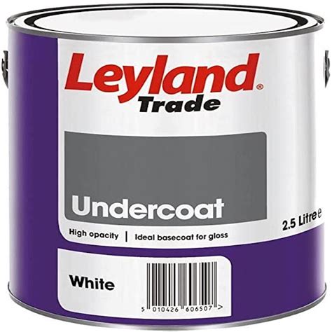 Leyland Paint Leyland Trade Undercoat White 25L : Amazon.in: Health ...