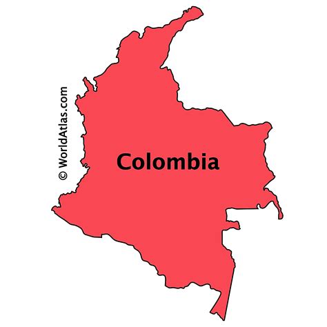 Columbia Country Map