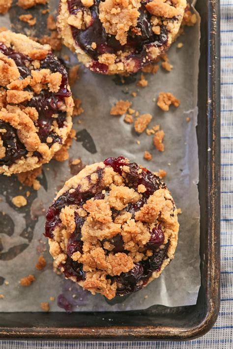 Individual Blueberry Crumb Pies - Gemma’s Bigger Bolder Baking