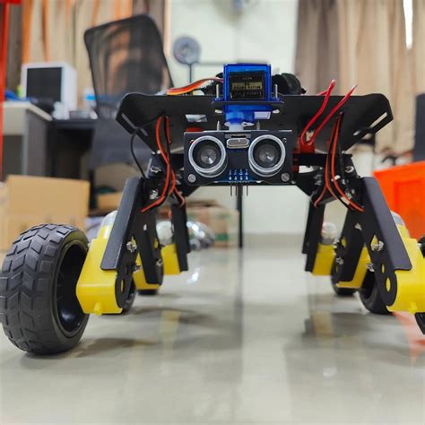 ARDUINO BLUETOOTH CONTROLLED/OBSTACLE AVOIDING 2 IN 1 6 WHEEL ROCKER B ...