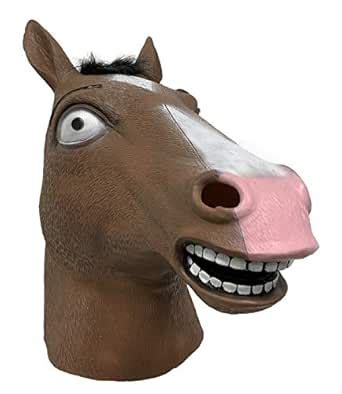 BoJack Horseman Mask Novelty Halloween Costumes Brown : Amazon.in: Toys ...