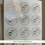 Custom Gold & Silver Foil Stickers | Luxury Labels Online India