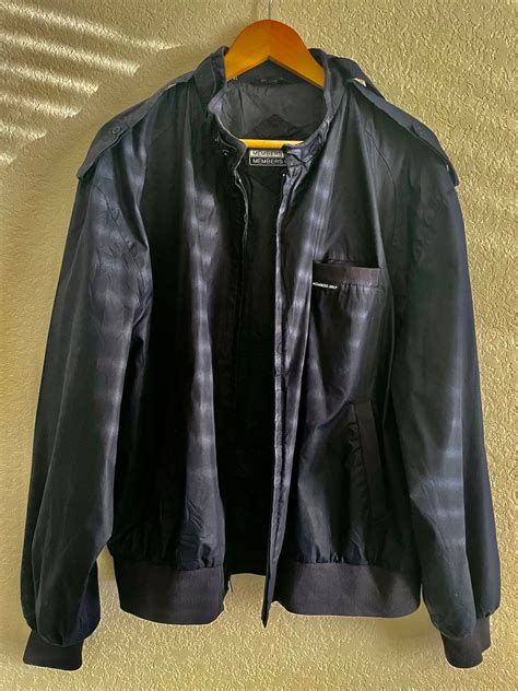 Rare Members Only Jacket Retro Members Only Jacket Vintage Members Only ...