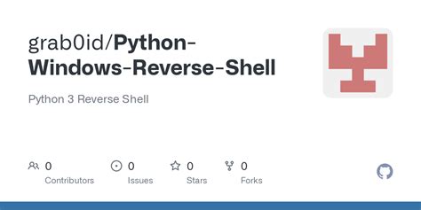 Python Reverse Shell 的图像结果