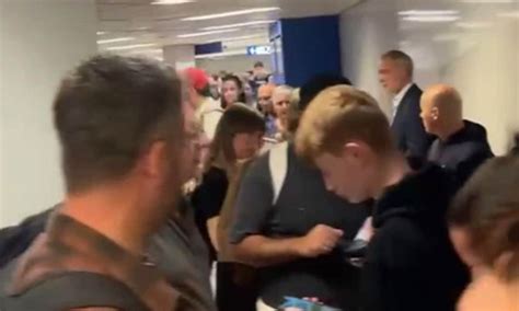 Passengers are stranded in Milan airport while trying to fly home to UK ...