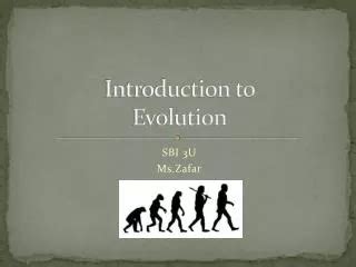 Image result for Evolution Introduction