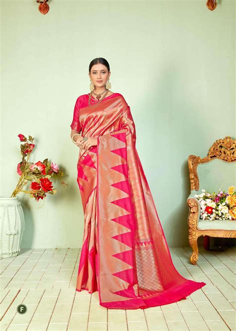 Shangrila Parvati Silk Designer Zari Weaving Saree Catalog