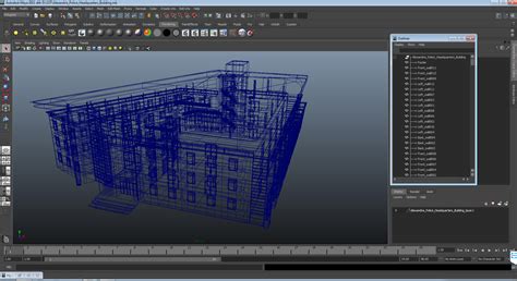 Alexandria Police Headquarters Building 3D model | 3D Molier International
