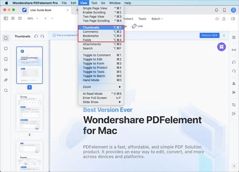 How to Navigate PDF on Mac