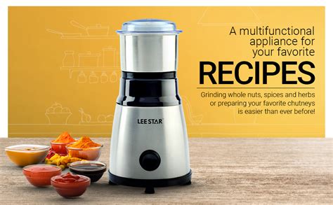 Buy Lee Star 400-Watt Mixer Grinder for Wet & Dry Grinding with ...