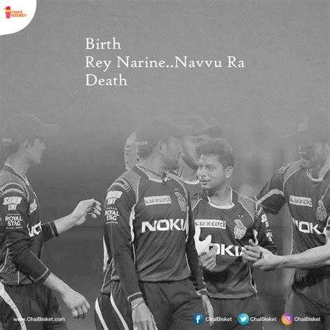 Imagine Fans Describing Their IPL Teams With "Birth - Death" Meme.. He