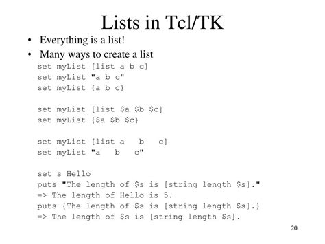 Image result for TCL Variables Tutorial