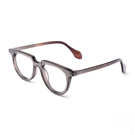 Buy Brillo Walnut Wave Eyeglasses | Oval Frames with Soft Structure ...