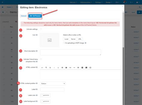 UniTheme - premium CS-Cart theme complex