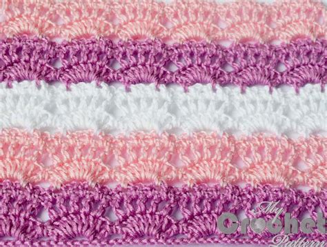 Lace Shell Pattern Crochet 的图像结果