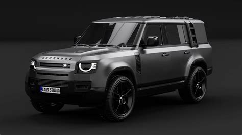 2024 Land Rover Defender 130 Outbound - 3D Model by EA09studio