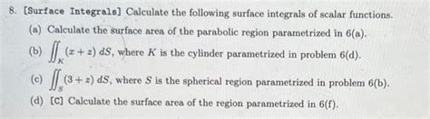 Image result for Surface Integrals Practice Problems