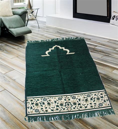 Buy ADIRNY Cotton Prayer Mat Musalla Janamaz for Namaz Muslim 44x28 ...