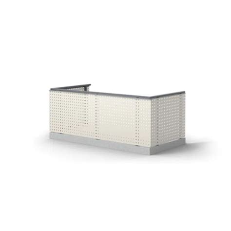 BIM objects - Free download! Balcony Railing Perforated Aluminium ...