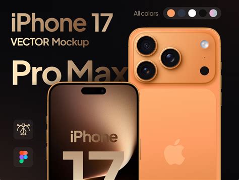 iPhone 17 Pro Max Mockup | Figma Vector — Teletype