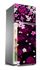Devil designs 60 cm decorative pink flowers wallpapersvinyl Fridge ...