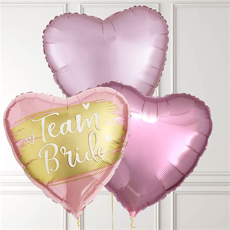 Team Bride Balloon Trio - BALLOONBX