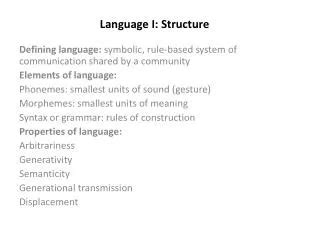 Image result for Structure in Language