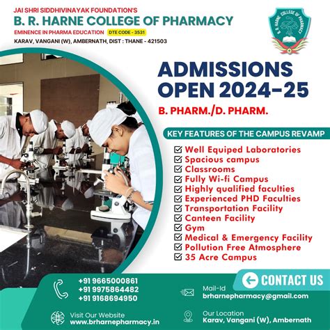 B. R. Harne College of Pharmacy