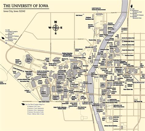 Printable Iowa State Campus Map - Printable Free Templates