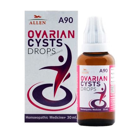Allen A90 Ovarian Cysts Drops - Natural Treatment for PCOS and Ovarian ...