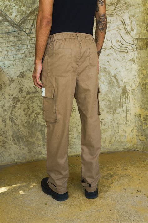 Buy Beige Cargo With Utility Pockets | BonkersCorner