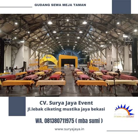 Sewa Meja Taman Untuk Bukber Ramadhan Di Jakarta