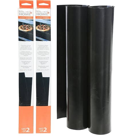 Buy Kitchen + Home Oven Liner Set of 4 ââ‚¬â€œ Large Heavy Duty PFOA ...