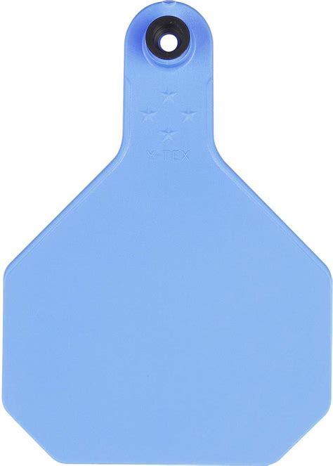 Buy 4 Star Y Tex Cow All American Ear Tags Blank Identification Cattle ...