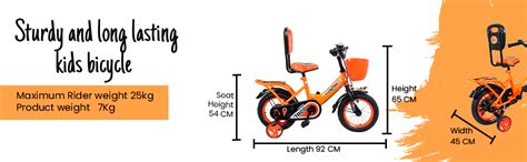 Buy Cosmic Taco 12 inch Kids Bicycle for 2-4 Years Single Speed with ...