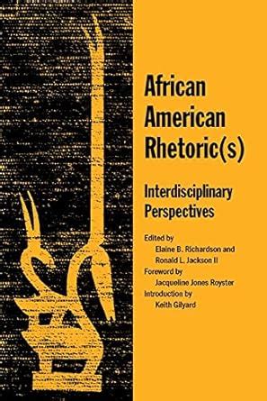 Buy African American Rhetoric(s): Interdisciplinary Perspectives Book ...