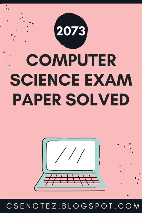 Rezultat imagine pentru Computer Science Exam