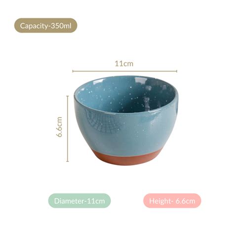 Brisa Snack Bowl Set Of 4 350ml Online - Premium Snack Bowl | Nestasia