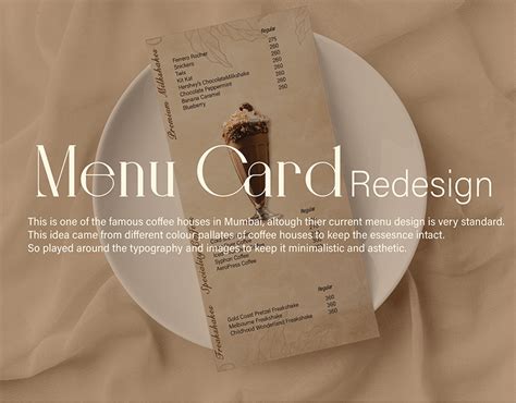 Menu Card in MS Design 的图像结果