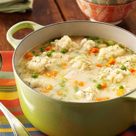 chicken dumpling soup
