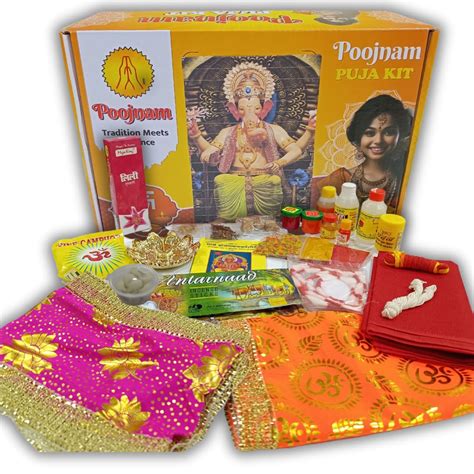 Poojnam Ganesh Chaturthi Puja Samagri Kit – Traditional Worship ...