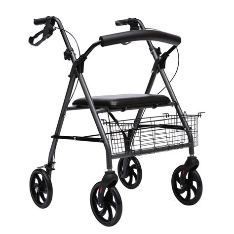 Buy Gxyue Four Wheeled Heavy Duty Rollator Lightweight Aluminium ...