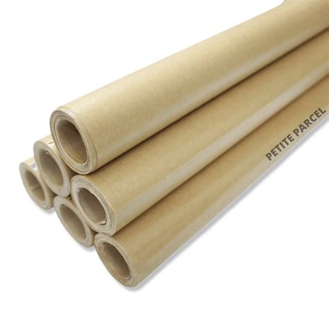 PETITE PARCEL Brown Book Binding Cover Paper (Pack of 6 x 4 m Each ...